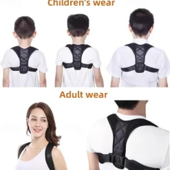 New Adult Body Shapers Brace Belt Corset Posture Corrector Compression Shapewear Children Shoulder Back Orthopedic Support Belt