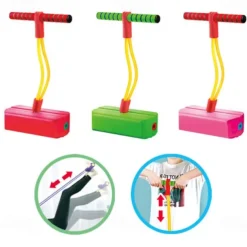 New Children's Grow Taller Balance Toy Frog Jumping Outdoor Exercise Equipment Color Boys And Girls Fitness Bouncing Sound