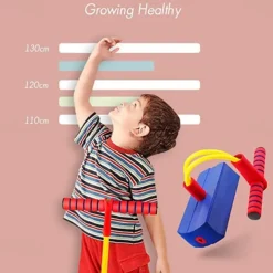 New Children's Grow Taller Balance Toy Frog Jumping Outdoor Exercise Equipment Color Boys And Girls Fitness Bouncing Sound