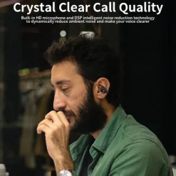 New clip-on Bluetooth headset wireless noise reduction no-ear painless sports ear clip headset