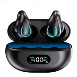 New clip-on Bluetooth headset wireless noise reduction no-ear painless sports ear clip headset