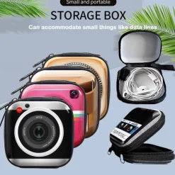 New creative tinplate coin purse retro audio cassette coin purse keychain earphone storage bag stonego bag 1PC/2Pcs (6 type optional)