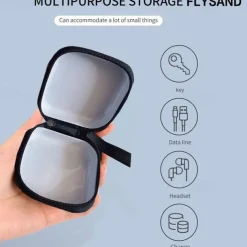 New creative tinplate coin purse retro audio cassette coin purse keychain earphone storage bag stonego bag 1PC/2Pcs (6 type optional)