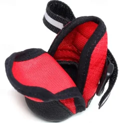 New Dog Shoes With Breathable Mesh That Doesn't Clog The Feet Prevents Slipping And Is Comfortable. The Front And Back Sides Of The Sole Are Wrapped With Wear-resistant Walking Pet Shoes
