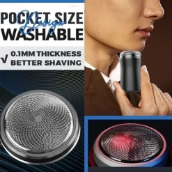 New Electric Shaver Mini Portable Rechargeable Shaver Travel Car Mini Shaver Electric Whole Body Wash Reciprocating Mini Razor