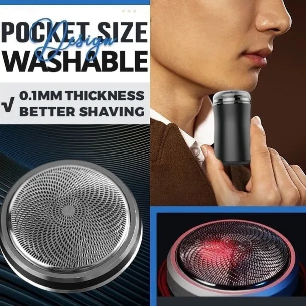 New Electric Shaver Mini Portable Rechargeable Shaver Travel Car Mini Shaver Electric Whole Body Wash Reciprocating Mini Razor
