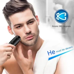 New Electric Shaver Mini Portable Rechargeable Shaver Travel Car Mini Shaver Electric Whole Body Wash Reciprocating Mini Razor