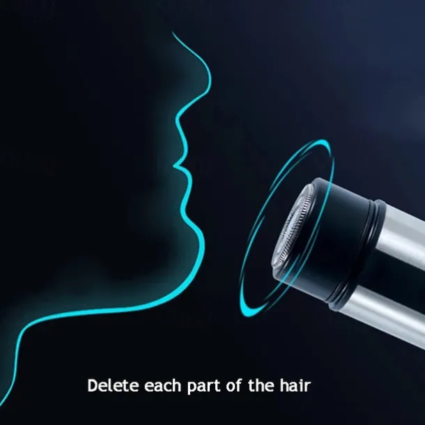 New Electric Shaver Mini Portable Rechargeable Shaver Travel Car Mini Shaver Electric Whole Body Wash Reciprocating Mini Razor