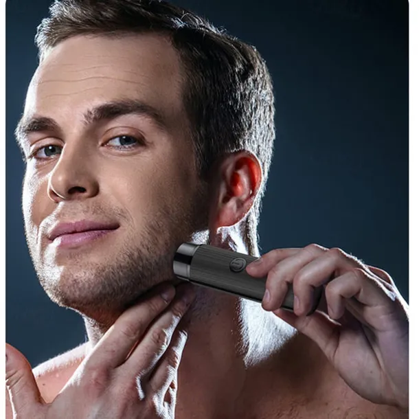 New Electric Shaver Mini Portable Rechargeable Shaver Travel Car Mini Shaver Electric Whole Body Wash Reciprocating Mini Razor