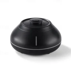 New Essential Oil Diffuser Air Humidifier Ultrasonic Cool Mist Maker Fogger with 7-color Flame Lamp Aroma Diffuser