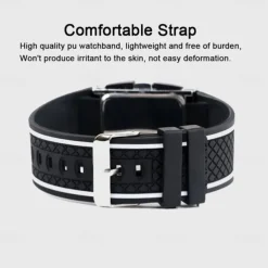 New Fashion Hot Personality Leisure Mens Womens Unisex White Black LED Digital Sports Wrist Watch