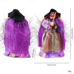 New Halloween Witch Horror Witch Ornament Halloween Decoration Halloween Hanging Ornament