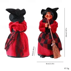 New Halloween Witch Horror Witch Ornament Halloween Decoration Halloween Hanging Ornament