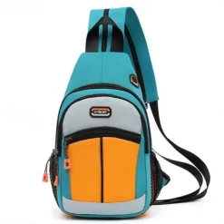 New Men's Women's Fashion Multi Function Mini Backpack Small Chest Bag Messenger Bag Female Sports Bag Travel Bagpack Crossbody Bag Girl Back Pack Waterproof Oxford Cloth Outdoor Bags