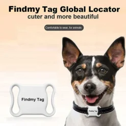 New Mini GPS Tracking Locator, Small Portable Bluetooth Intelligent Anti-Lost Device for Luggages/Kid/Pet/Cat/Dog, Dog Paw Design Waterproof Bluetooth Alarms Device