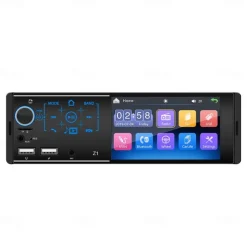 new model 4.1 inch single 1 din car music system mp5 radio video player wince car stereo with BT FM SD USB AUX