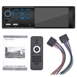 new model 4.1 inch single 1 din car music system mp5 radio video player wince car stereo with BT FM SD USB AUX