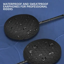 New Motorcycle Bluetooth Headset Intercom Outdoor Riding Headset, Motorcycle BT Intercom with FM Radio Helmet BT Headset Waterproof Universal Communication System for ATV Dirt Bike Motorcycle