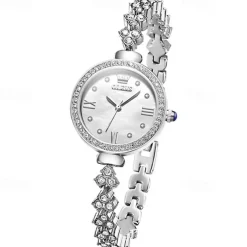 New Olevs Olevs Brand Fashion Trend Women'S Watches Calendar With Diamonds Simple Leisure Quartz Watch Waterproof Sports Versatile Women'S Wristwatches