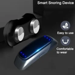 New Smart Anti-snoring Device EMS Pulse Sound Wave Induction anti Sleep Snoring Artifact Specializing Snoring for Men Women