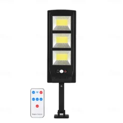 New Solar Street Light Human Induction Light, Remote-Controlled Road Light Outdoor Waterproof High-Power Super Bright Home Courtyard Light Garage Road Garden Lighting 1PC