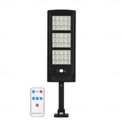 New Solar Street Light Human Induction Light, Remote-Controlled Road Light Outdoor Waterproof High-Power Super Bright Home Courtyard Light Garage Road Garden Lighting 1PC