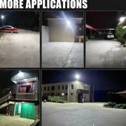 New Solar Street Light Human Induction Light, Remote-Controlled Road Light Outdoor Waterproof High-Power Super Bright Home Courtyard Light Garage Road Garden Lighting 1PC