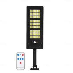 New Solar Street Light Human Induction Light, Remote-Controlled Road Light Outdoor Waterproof High-Power Super Bright Home Courtyard Light Garage Road Garden Lighting 1PC