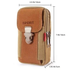 New Sports Phone Bag Coin Purse Card Holder Easy To Carry Large Capacity Men's Sports Bag Hunting Survival Tool Pouch Outdoor Sports Hiking Cycling