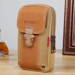 New Sports Phone Bag Coin Purse Card Holder Easy To Carry Large Capacity Men's Sports Bag Hunting Survival Tool Pouch Outdoor Sports Hiking Cycling