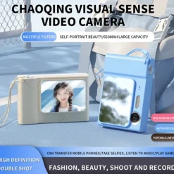 New student camera retro CCD card machine entry-level SLR camera 4K high pixel dual camera fill light