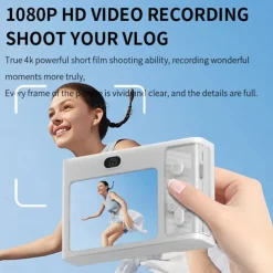 New student camera retro CCD card machine entry-level SLR camera 4K high pixel dual camera fill light