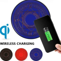 New Super Fast Charger 30W/20W/15W/10W Qi Wireless Fast Charger Glowing Magic Array Qi Wireless Charger Charging Pad for iPhone iPhone12 iphone 11 Samsung S20 Note20 Huawei Xiaomi