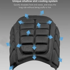 New Universal Motorcycle Seat Protect Cushion Breathable Motorcycle Seat Cover Seat Cushion 3D Shock Absorption Accessories