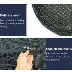 New Universal Motorcycle Seat Protect Cushion Breathable Motorcycle Seat Cover Seat Cushion 3D Shock Absorption Accessories