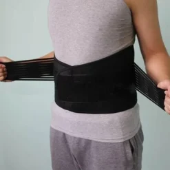 New Upgrade High Comfort Adjustable Neoprene Waist Support Double Pull Lumbar Support Brace Low In Back Belt Brace Pain Relief Band Waist