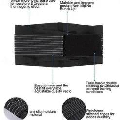 New Upgrade High Comfort Adjustable Neoprene Waist Support Double Pull Lumbar Support Brace Low In Back Belt Brace Pain Relief Band Waist