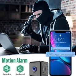 New Wi-Fi mini night vision baby security camera with motion detection