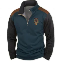 New Year Christmas Men's Deer Sweatshirts Sweatshirt Long Sleeve Sweatshirt Crew Neck Daily Party Basic 3D Printing Christmas Party New Year Crewneck Winter Spring & Fall