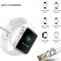 Newest 1.2m New Arrival 3 In 1 Mobile Phone Fast Charge Cable Customized Different Colors 4 in 1 watch & phone charger cable