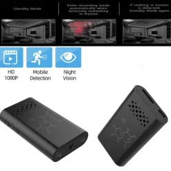 Newly upgraded XD HD WiFi 1080P mini ip night vision camera IR-CUT security video recorder