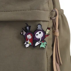 Night Before Christmas Enamel Pin - Creative Cute Jack Sally Gifts for Fans Cartoon Pin for Clothes Backpack Bag Hat Collection