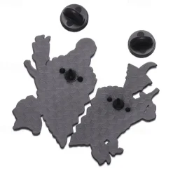 Night Before Christmas Enamel Pin - Creative Cute Jack Sally Gifts for Fans Cartoon Pin for Clothes Backpack Bag Hat Collection