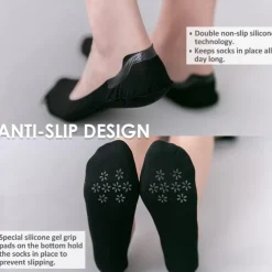 No Show Socks Womens Ultra Low Cut Liner Socks Non Slip Hidden Invisible for Flats Boat