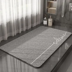 Non Slip Bathtub Mat,Loofah Shower Mat,Washable Fast Drying Bath Tub Mats,Foot Scrubber Mat,Anti Slip Shower Safety Mat