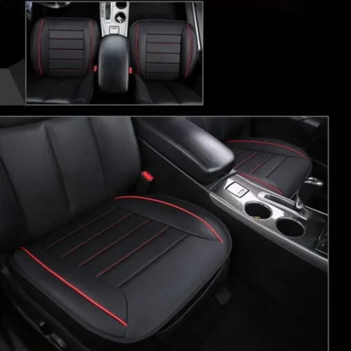 Non-slip PU Leather Car Seat Covers Breathable Car Front Seat Cushion Universal Car Interior Accessories 1PCs