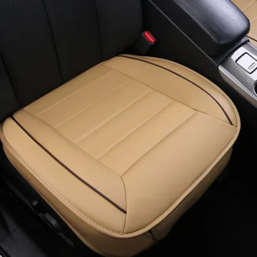 Non-slip PU Leather Car Seat Covers Breathable Car Front Seat Cushion Universal Car Interior Accessories 1PCs