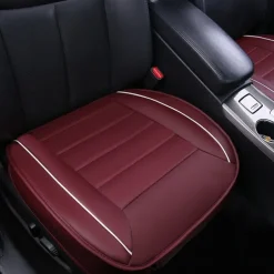 Non-slip PU Leather Car Seat Covers Breathable Car Front Seat Cushion Universal Car Interior Accessories 1PCs