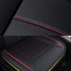 Non-slip PU Leather Car Seat Covers Breathable Car Front Seat Cushion Universal Car Interior Accessories 1PCs