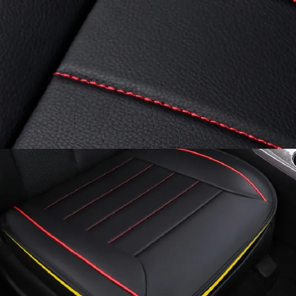 Non-slip PU Leather Car Seat Covers Breathable Car Front Seat Cushion Universal Car Interior Accessories 1PCs